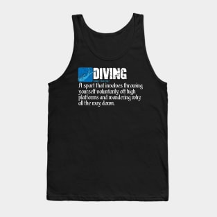 Diving Definition Tank Top